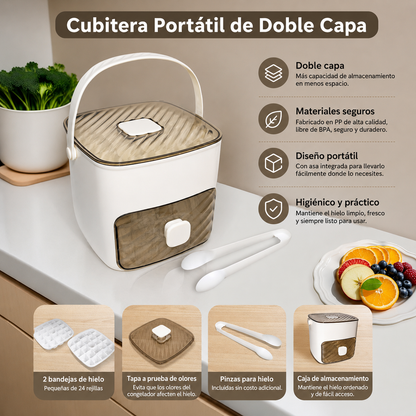 Cubitera 48 Cubitos de Liberación Rápida